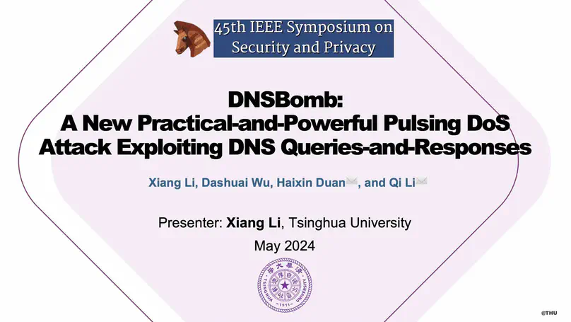 45th IEEE Symposium on Security and Privacy 2024 | IEEE S&P 2024