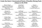 Under the Dark: A Systematical Study of Stealthy Mining Pools (Ab)use in the Wild