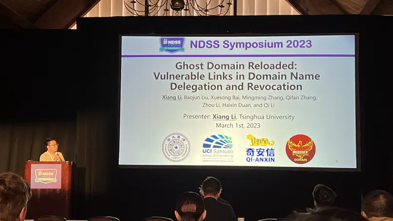 2023年第30届网络与分布式系统安全会议 | NDSS 2023
